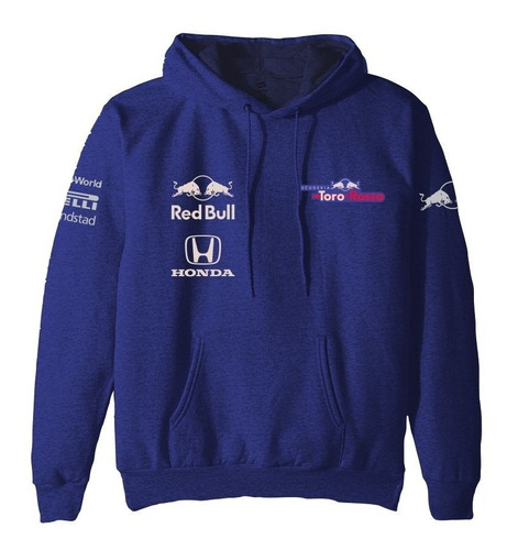 Buzo Canguro Estampado F1 Toro Rosso 2019 Honda