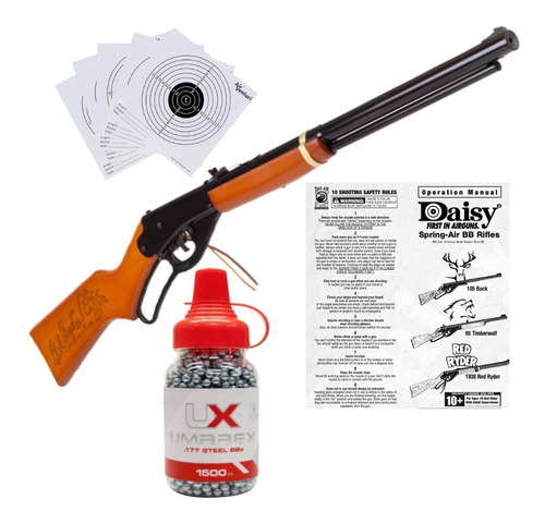 Rifle Daisy Red Ryder .177  Bbs Resorte 4.5mm Xchws C