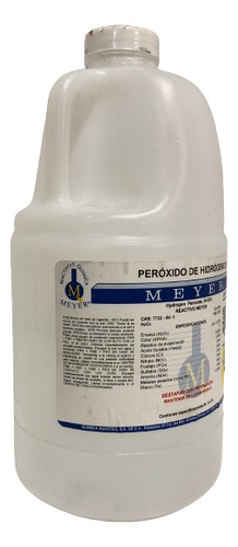 Agua Oxigenada  29-32% (100 Vols.) A.c.s1000ml Meyer