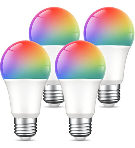 Ghome Smart Light Bulbs, A19 E26 Color Changing Led Mdwvz