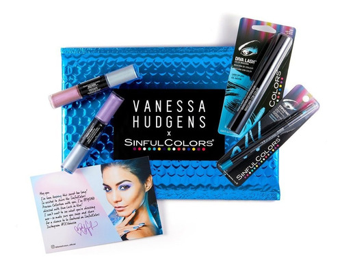 Sinfulcolors Vanessa Hudgens Cumpleaños Bundle Maquillaje K