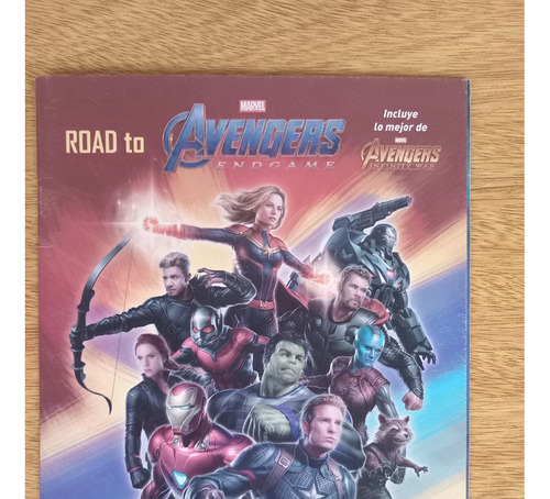 Album Road To Avengers Endgame Vacio Muy Bueno Panini