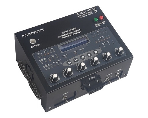 Simulador De Central Ecucode Ecu Gasolina Flex Injetor Sinal