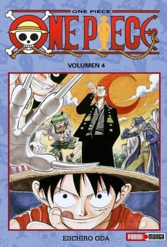 One Piece Tomo #4 - Panini Manga - Nuevo