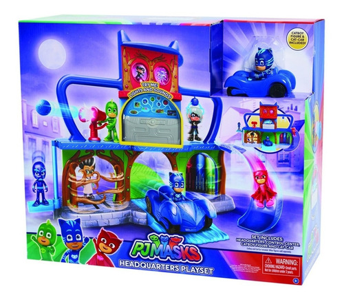 Pjmasks Cuartel General Catboy Heroes Pijamas