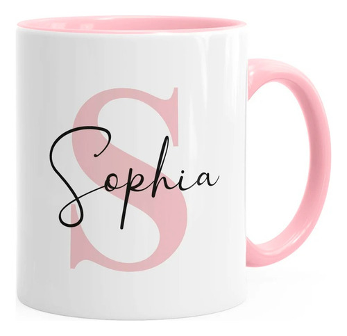 Taza Con Nombre Personalizado