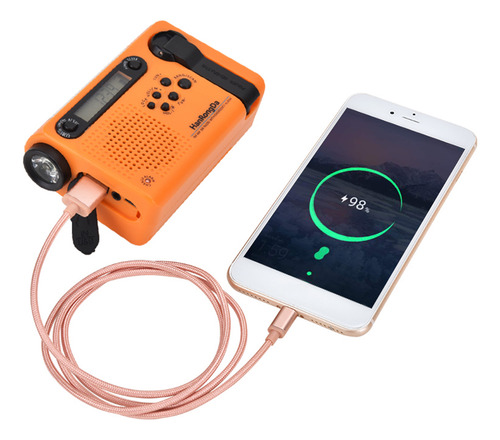 Equipo De Radio Con Radio De Emergencia Sw Radio Sos, Alimen