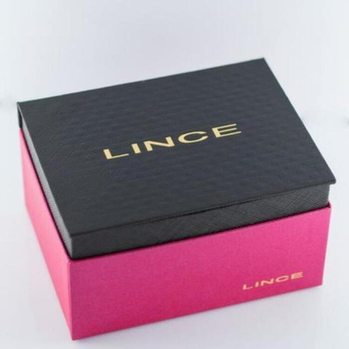 Imagem 4 de 4 de Relógio Feminino Lince Original C/ Nota Fiscal Sk42 + Kit