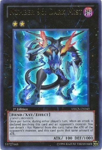 Número 96 Niebla Oscura Ultra Raro Yugioh