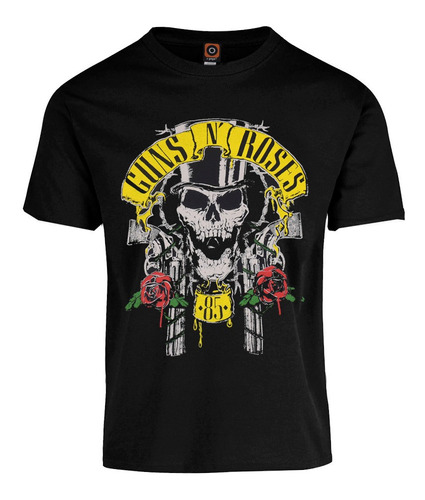 Playera Bandas Guns N Roses Skull 85