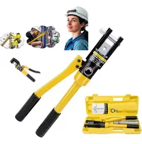 Comprar Ponchadora Pinza Hidráulica Con 16 Pzas Dados 10mm-120mm