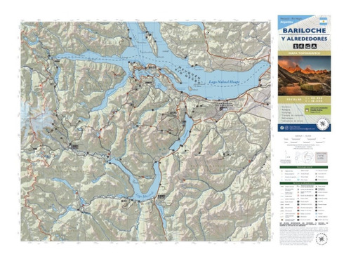 Mapa Topográfico Bariloche Y Alrededores - Signa Naturae