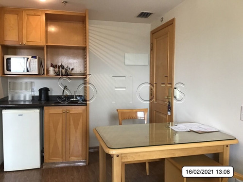 Imagem 1 de 15 de Flat Mercure São Paulo Pinheiros 28m² 1 Dorm 1 Vaga Em Pinheiros Para Locação. - Sf31925
