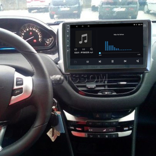 Multimídia Peugeot 2008 208 2017 2018 2019 2020 V2 Carplay 9