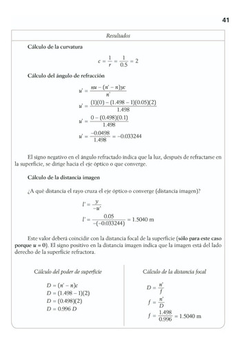 Optica Teoria De Primer Orden Editorial Trillas