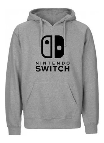 Sudadera Hoodie Estampado Vinil Textil - Nintendo Switch