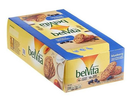 Belvita Galleta Blueberry  Paq.4  Caja  64pzas.