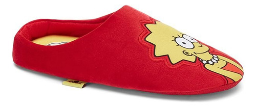 Pantufla The Simpsons Para Mujer Lisa Simpsons Confort