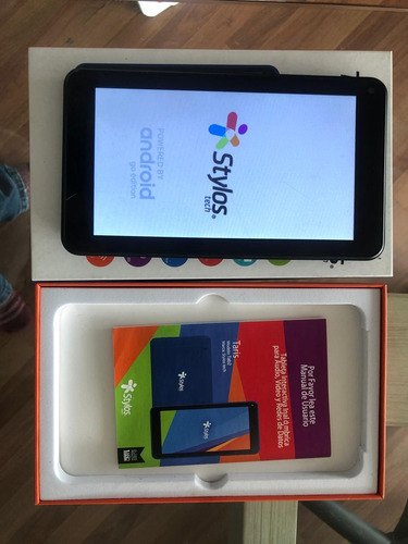 Tablet Taris Stylos Tech Quad Core Pantalla 7 8 Gb En Caja Negro (Usado)