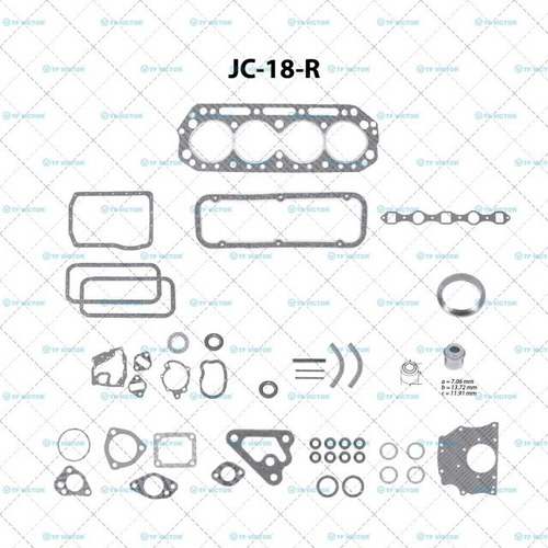 Jgo De Juntas Completo Nissan Pickup Estacas 1.8 1984-1992