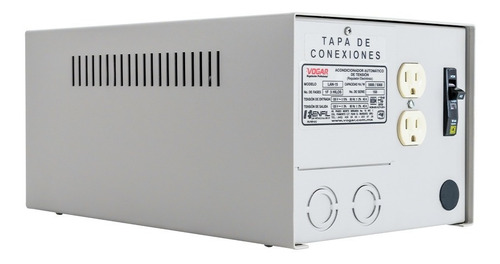 Imagen 2 de 3 de Regulador Electrónico De Voltaje Vogar® Monofásico 5 Kva