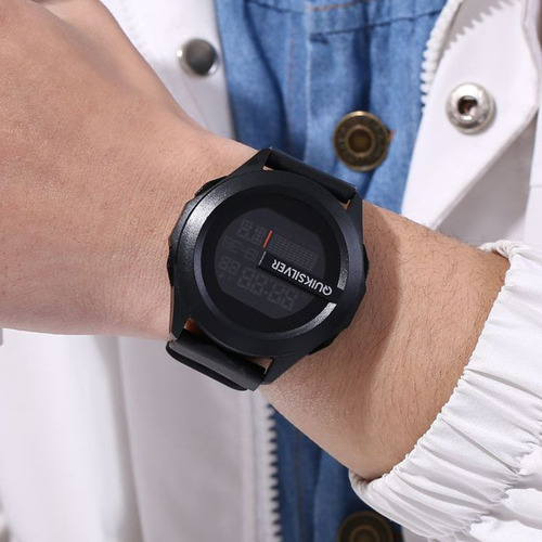 Reloj Pulsera Qiksilver Deportivo Digital Resistente Al Agua