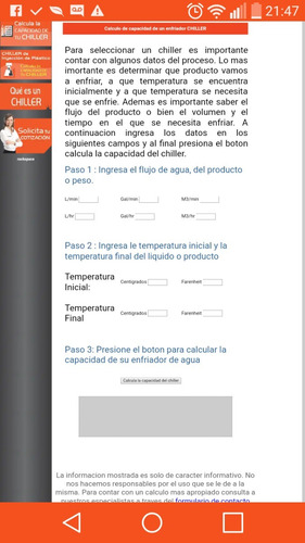 Chillers Enfriador De Liquidos .cerveza .plasticos.etc