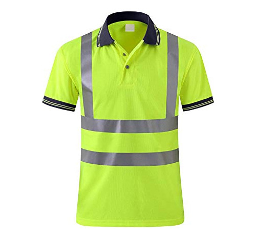 Smasys Polo De Seguridad De Alta Visibilidad, Camisa Reflect