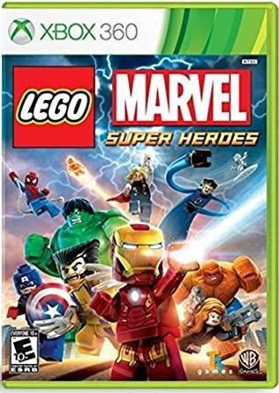 Jogo Lego Marvel Super Heroes Xbox 360 Mídia Física Usado