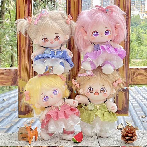 Conjunto De Falda De Princesa Con Ropa De Muñeca De Peluche