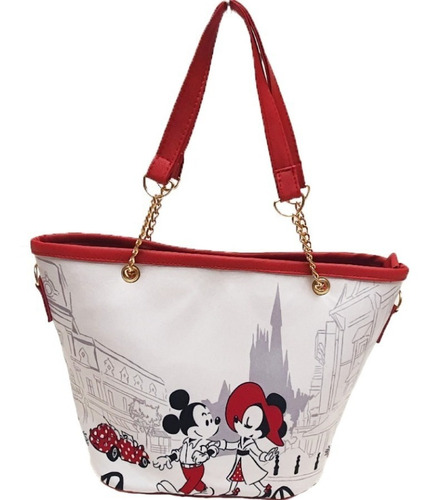 Bolsa Dama Mickey Mouse Paris Nyny Personaje Bolso Mexicana