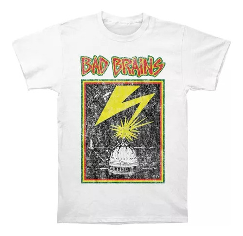 Remera Camiseta Banda Punk Bad Brains Distressed Unisex