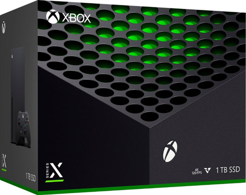 Consola Microsoft Xbox Series X Standard 1tb Color Negro