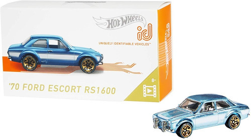 Hot Wheels Id 70 Ford Escort Rs Color Azul