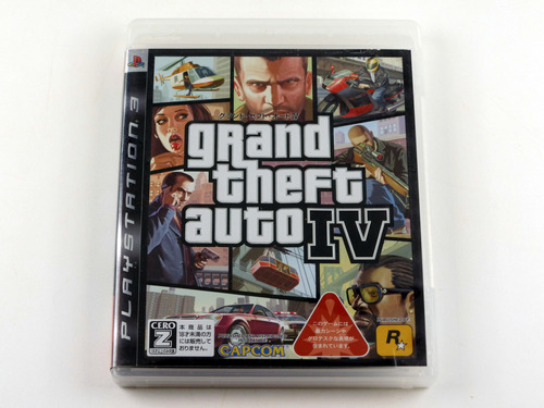 Grand Theft Auto Gta Iv 4 Original Ps3 Playstation 3