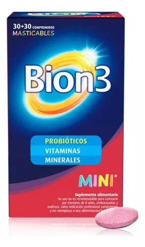 Bion 3 Mini 60 Comprimidos Recubiertos Masticables