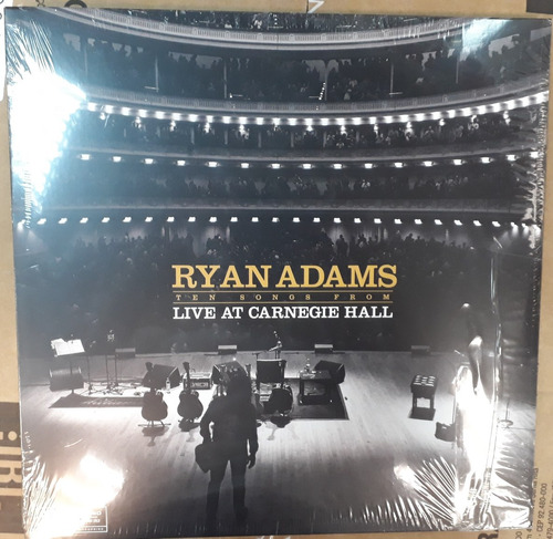 Vinilo Ryan Adams (bob Dylan,cohen,u2)live At Carnegie Hall