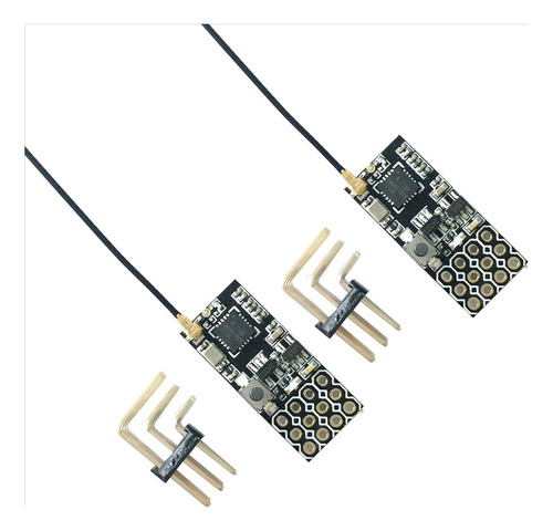 2pcs Fs2a 4ch Afhds 2a Mini Receptor Compatível Pwm Output