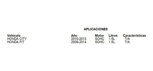 Soporte De Transmision Honda Fit 2010 Sohc 1.5l Star T/a