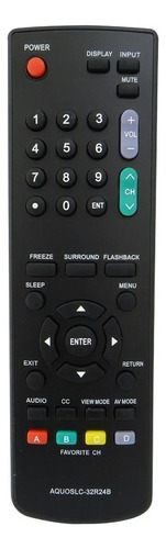 Controle Remoto Tv Lcd Sharp Aquos Lc-32r24b Lc-42r24b