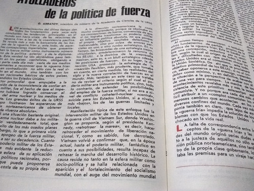Revista Militar Sovietica N*1 .enero 1975 (Usado)