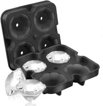 Comprar Molde Silicón Para Hielos En Forma De Diamante 3d Bar, Antro