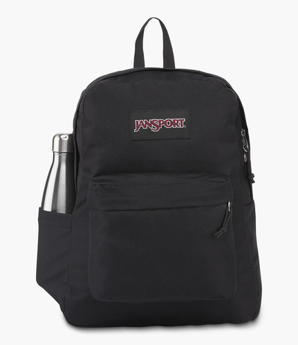 Mochila urbana JanSport Mochila Superbreak color black diseño lisa 26L