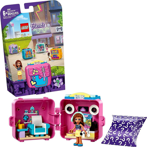 Kit De Construcción Lego Friends Olivias Gaming Cube 41667