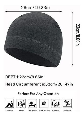 Gorra De Reloj Chowmi Para Invierno, Cálida, Suave, De Forro