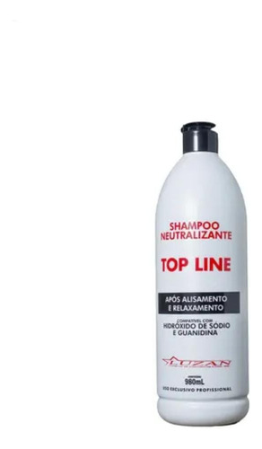 2 Shampoo Neutralizante Top Line Hidróxido E Guanidina 980ml
