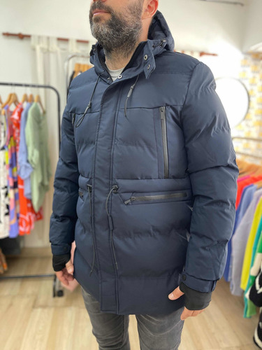 Campera Parka Impermeable Nieve Sky Hombre The Big Shop Cu