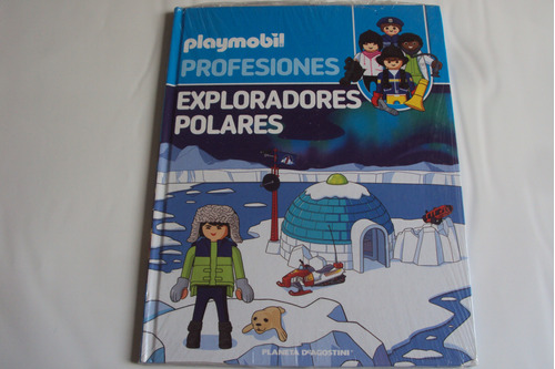 Libro Playmobil Profesiones 6 Exploradores Polares