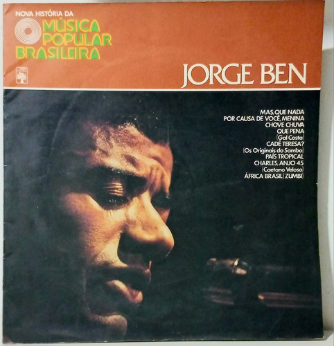Lp Jorge Ben - Nova História Da Música Popular Brasileira.