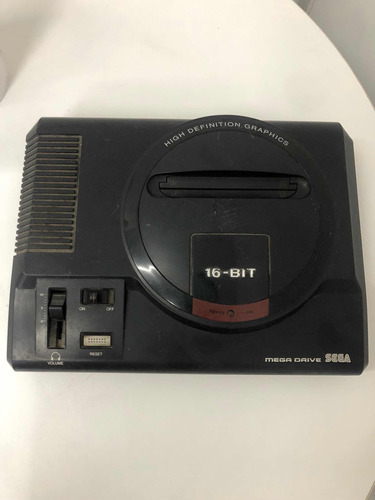 Vídeo Game Mega Drive Sega 16-bit *quebrado, Não Funciona*